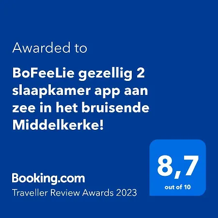 Bofeelie Gezellig 2 Slaapkamer App Aan Zee In Het Bruisende Middelkerke! Middelkerke